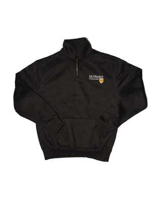 McMaster Official Crest 1/4 Zip Sweatshirt