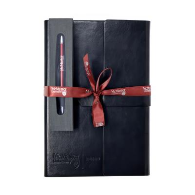 McMaster Leather Notebook & Pen Gift Bundle