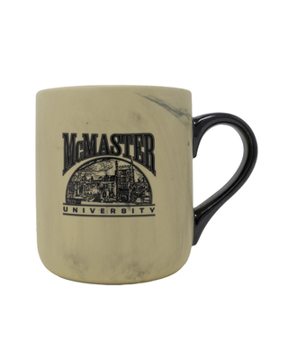McMaster University Hall Marble Mug 16oz