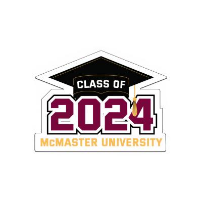 McMaster Grad 2024 Sticker