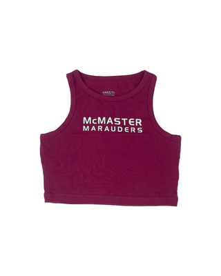 Marauders Fitted Crop Tank Top