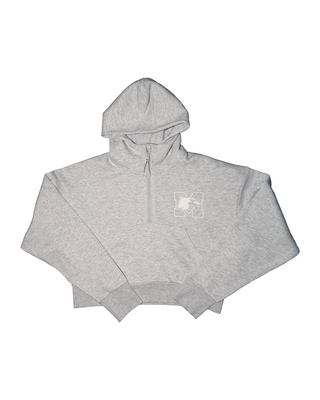 Marauders Drop Shoulder Crop Hoodie