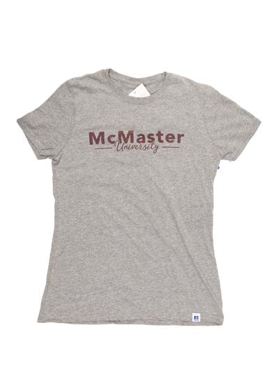 McMaster Fitted Russell Essential t-shirt