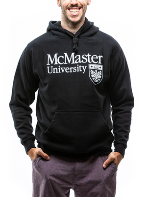 Classic Official Crest Hooded Sweatshirt - Black