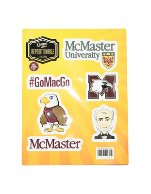 McMaster And Marauder Sticker Decal Sheet
