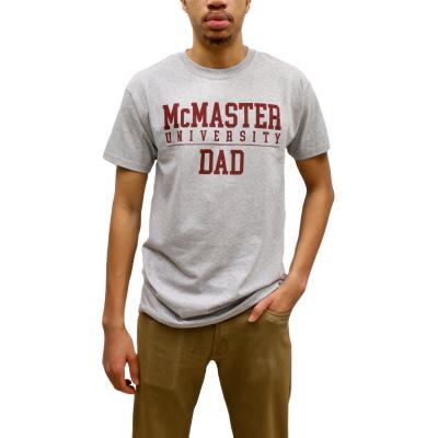 McMaster University Dad t-shirt