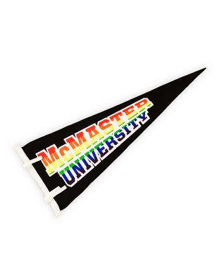 McMaster University Pride Pennant