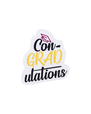 Congradulations McMaster Sticker