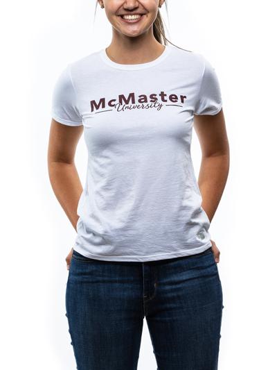 McMaster Fitted Russell Essential t-shirt