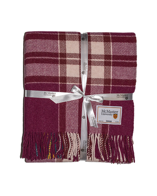 McMaster Plaid Deluxe Large Wool Blanket