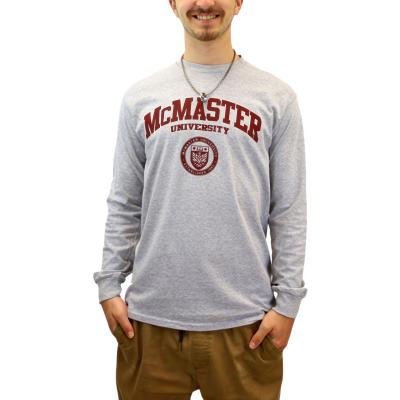 McMaster Circle Crest Long Sleeve Shirt