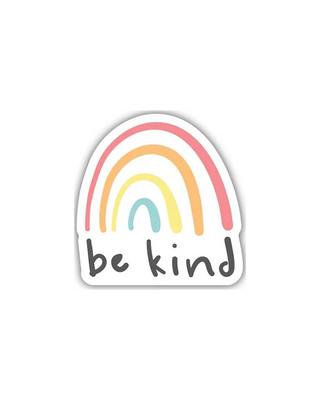 Be Kind Rainbow Sticker
