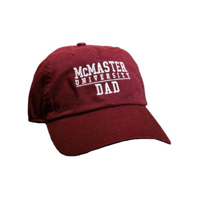 McMaster Dad Maroon Baseball Cap