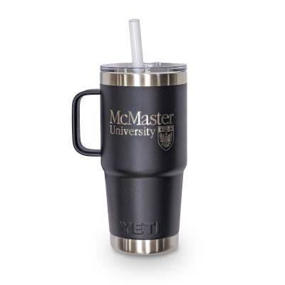 YETI McMaster Rambler 25oz Travel Mug With Straw