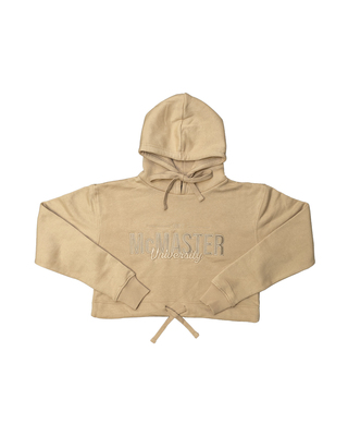 McMaster Essential Fitted Cropped Hooded Sweatshirt