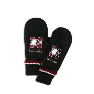 Marauder Black Winter Mittens