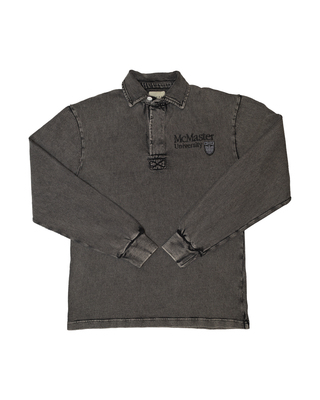 Official Crest Garment Dyed Collared Work Shirt
