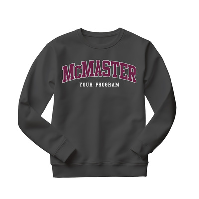 Custom Program Twill Crewneck Sweatshirt
