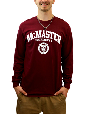 McMaster Circle Crest Long Sleeve Shirt