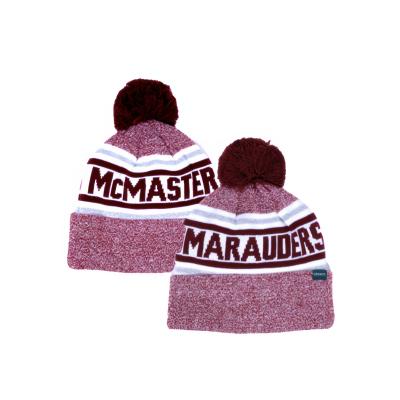 McMaster Marauders Marled Beanie Toque With Pom