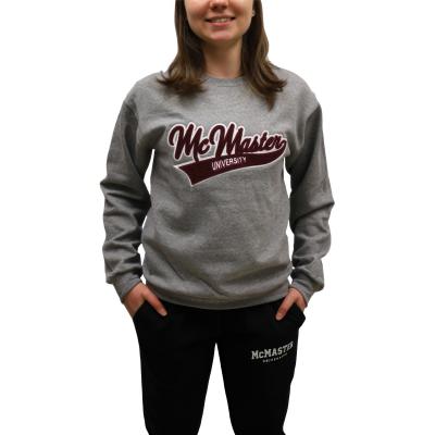 McMaster University Chenille Crewneck Sweatshirt