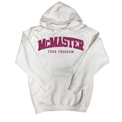 Custom Program Twill Hooded Sweatshirt