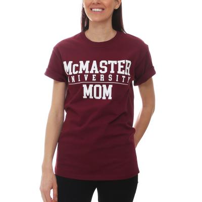 McMaster University Mom t-shirt