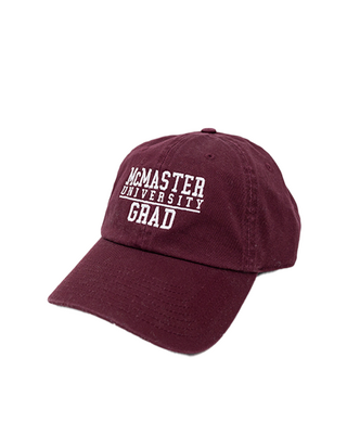 McMaster University Grad Baseball Cap