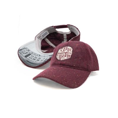 McMaster University Tweed Baseball Cap