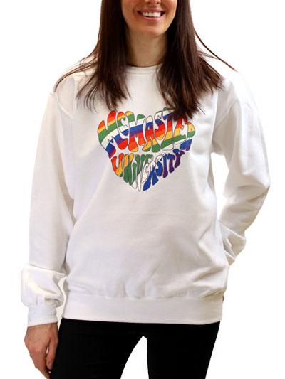 McMaster University Pride Heart Crewneck Sweatshirt