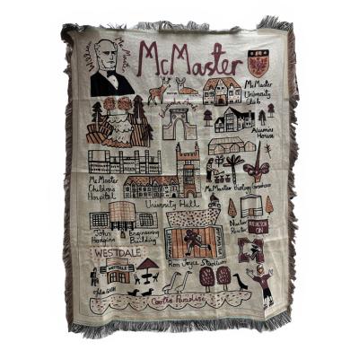 Cityscape Tapestry Blanket
