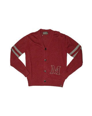 McMaster Varsity Striped Arm Cardigan