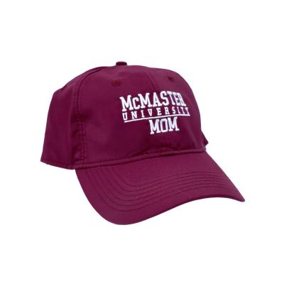 McMaster Mom Maroon Baseball Cap