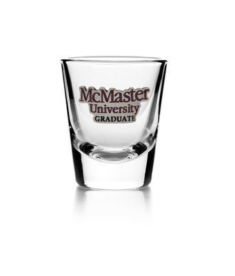 McMaster Graduate Shot Glass