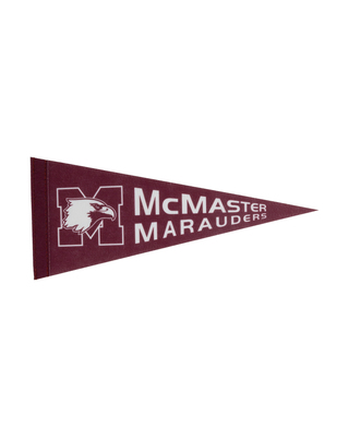 McMaster Marauder Felt Pennant