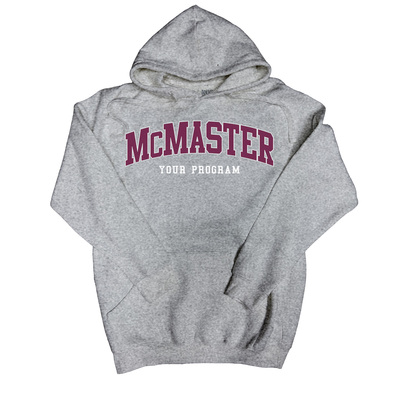 Custom Program Twill Hooded Sweatshirt