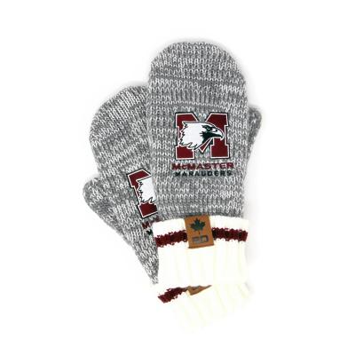 McMaster Marauders Snow Pepper Mittens
